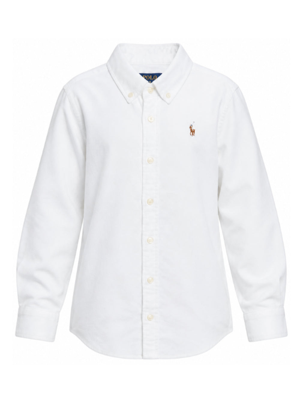 Camicia per bambino Polo Ralph Lauren Kids bianca con colletto classico 322677133 001 Ralph Lauren kids 