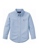 Camicia per bambino Polo Ralph Lauren Kids azzurra con motivo ricamato Polo Pony 322677133 002 Ralph Lauren kids 
