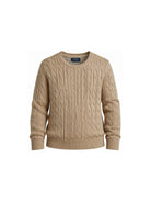 Maglione per bambino Polo Ralph Lauren Kids beige con trama intrecciata 322702674 082 Ralph Lauren kids 