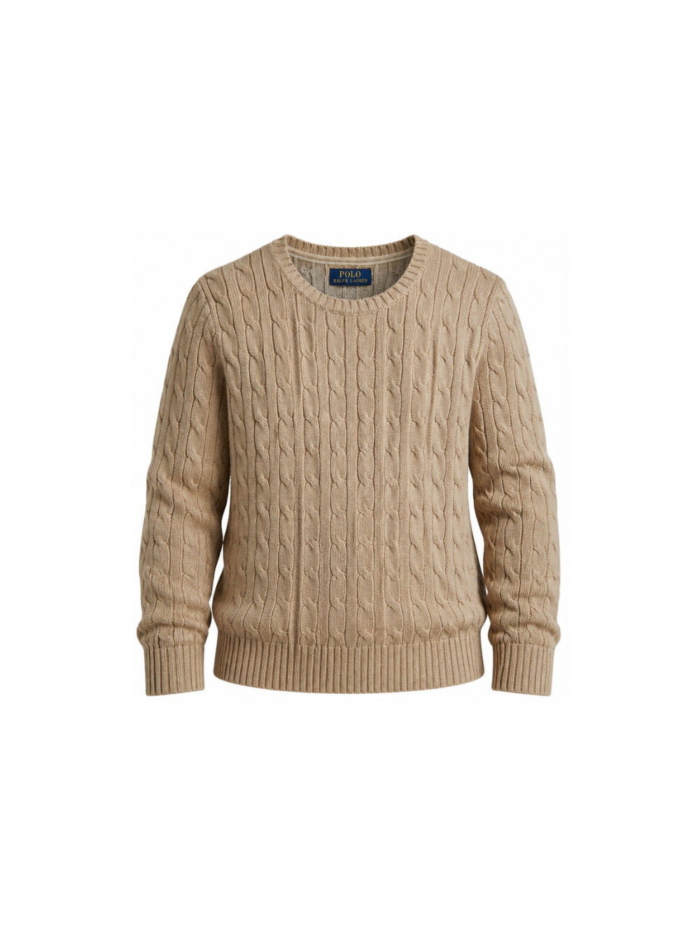 Maglione per bambino Polo Ralph Lauren Kids beige con trama intrecciata 322702674 082 Ralph Lauren kids 