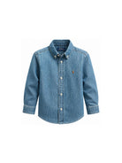 Camicia per bambino Polo Ralph Lauren Kids in denim con dettaglio Polo Pony 322713843 001 Ralph Lauren kids 