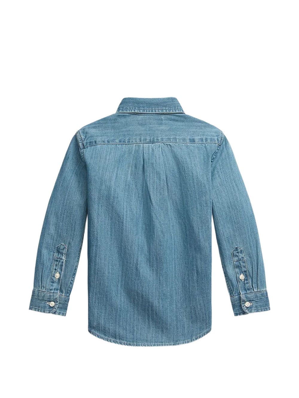 Camicia per bambino Polo Ralph Lauren Kids in denim con dettaglio Polo Pony 322713843 001 Ralph Lauren kids 