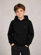 Felpa per bambino Polo Ralph Lauren Kids nera con caratteristico motivo Polo Pony 322749954 BLACK Ralph Lauren kids 