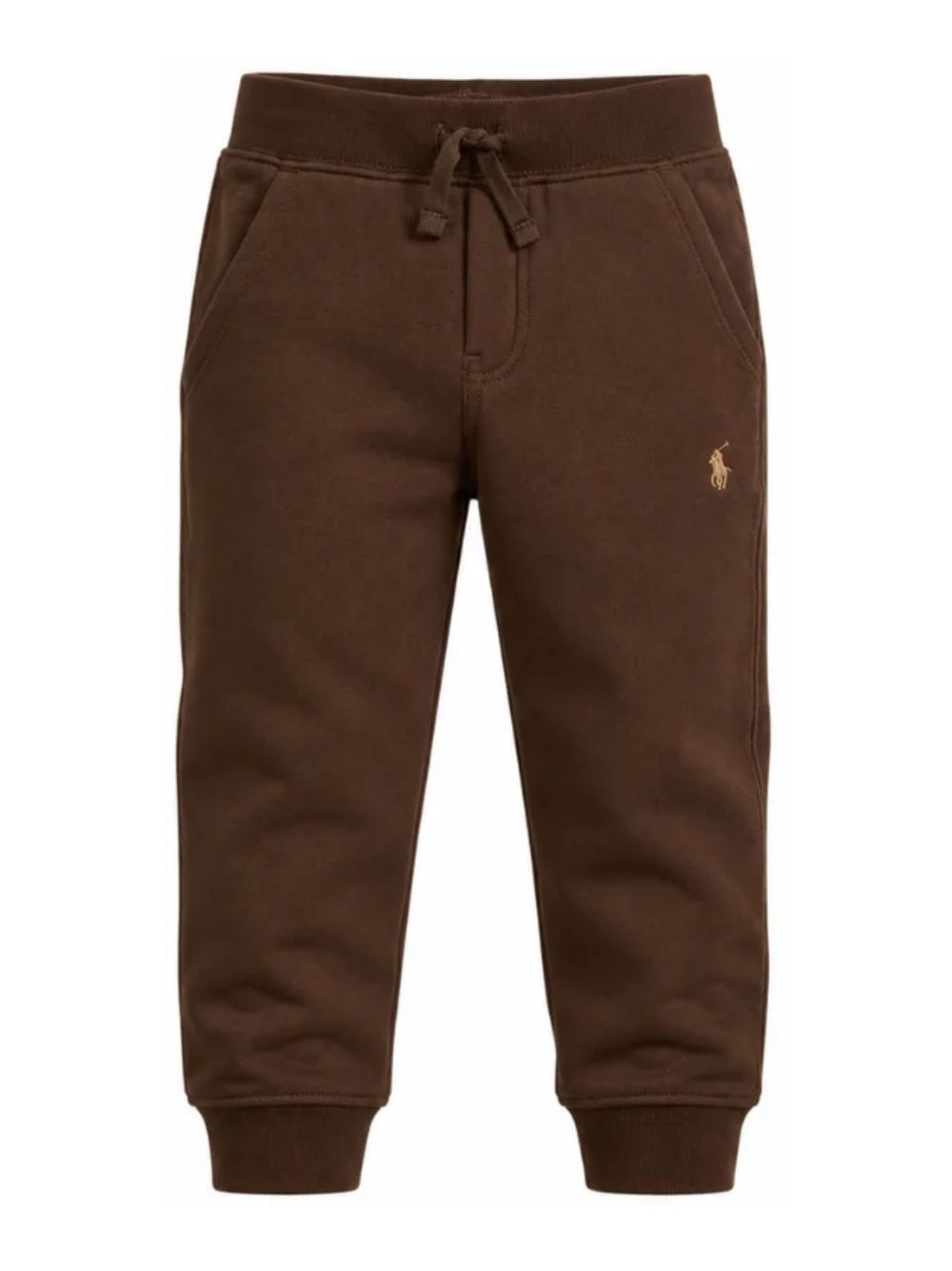 Pantaloni sportivi per bambino Polo Ralph Lauren Kids marrone con motivo Polo Pony 322799362 BROWN Ralph Lauren kids 