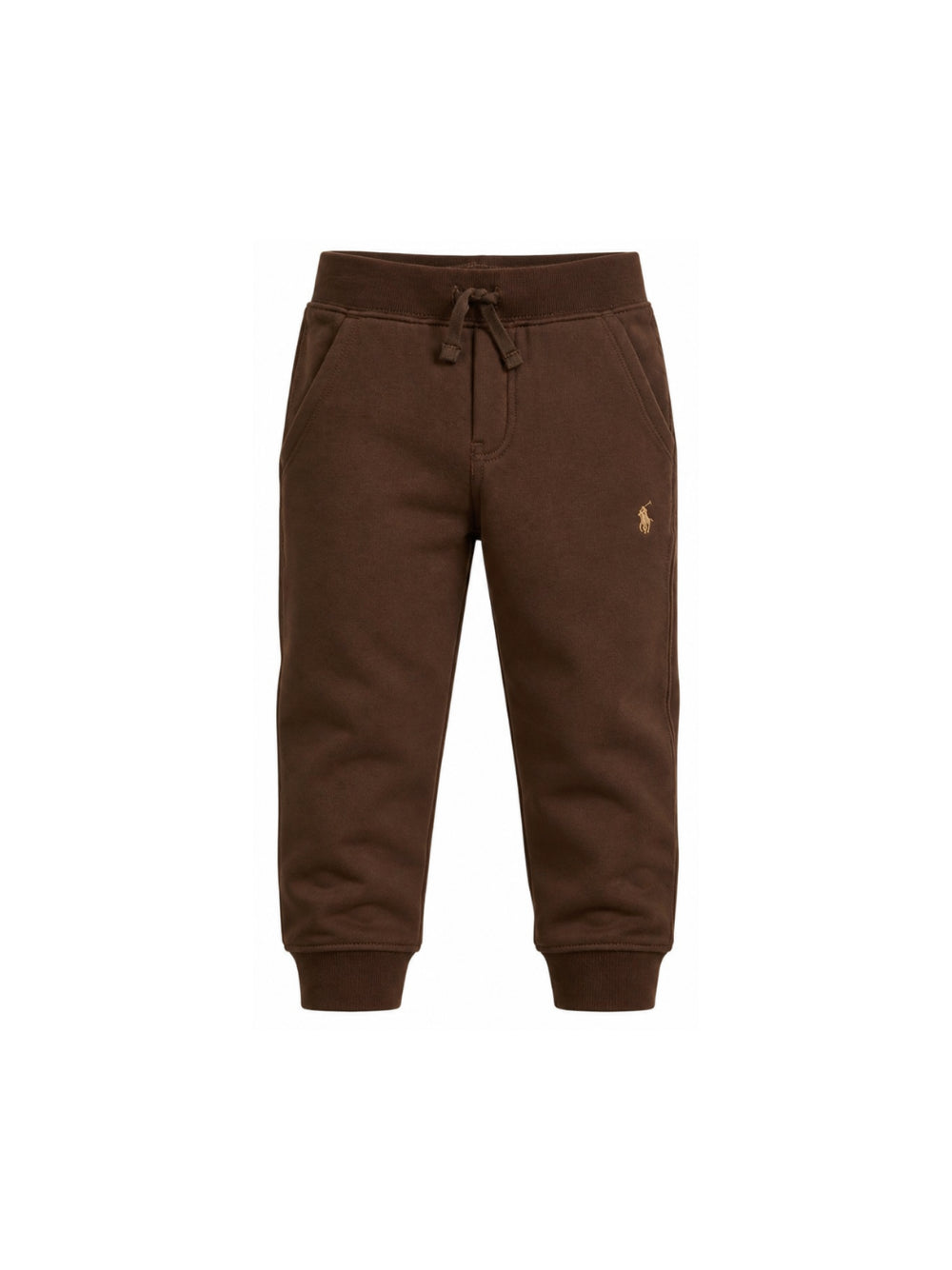Pantaloni sportivi per bambino Polo Ralph Lauren Kids marrone con motivo Polo Pony 322799362 BROWN Ralph Lauren kids 
