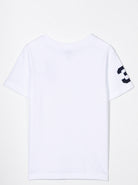 T-shirt per bambino Polo Ralph Lauren Kids bianca con motivo Polo Pony ricamato sul davanti 322832907 037 Ralph Lauren kids 