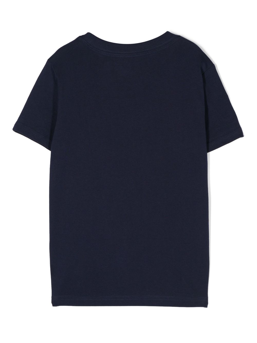T-shirt per bambino Polo Ralph Lauren Kids blu con motivo Polo Pony ricamato sul davanti 322832907 039 Ralph Lauren kids 