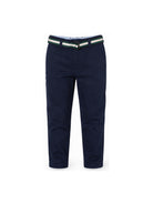 Pantaloni Chino per bambino Polo Ralph Lauren Kids blu con cintura 322855394 001 Ralph Lauren kids 