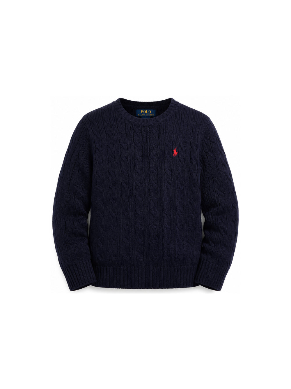 Maglione per bambino Polo Ralph Lauren Kids blu con caratteristico motivo Polo Pony 322877728 001 Ralph Lauren kids 