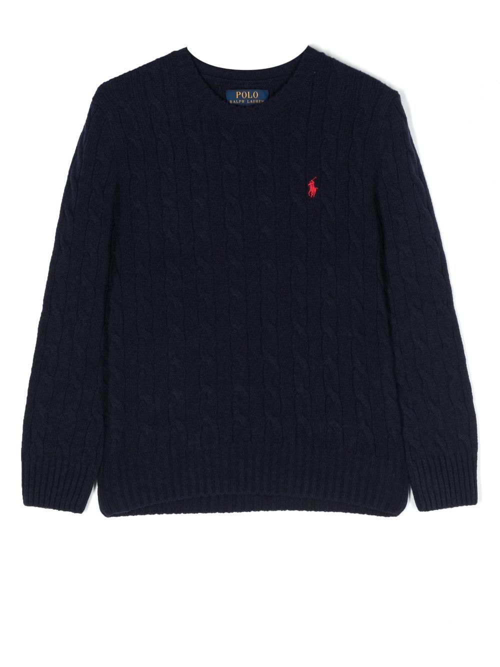 Maglione per bambino Polo Ralph Lauren Kids blu con caratteristico motivo Polo Pony 322877728 001 Ralph Lauren kids 