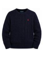 Maglione per bambino Polo Ralph Lauren Kids blu con caratteristico motivo Polo Pony 322877728 001 Ralph Lauren kids 