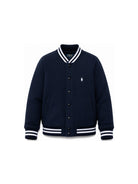 Giubbino per bambino Polo Ralph Lauren Kids blu con motivo Polo Pony ricamato sul davanti 322932140 004 Ralph Lauren kids 