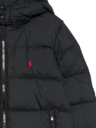 Giubbino per bambino Polo Ralph Lauren Kids nero con design trapuntato 322969861 001 Ralph Lauren kids 