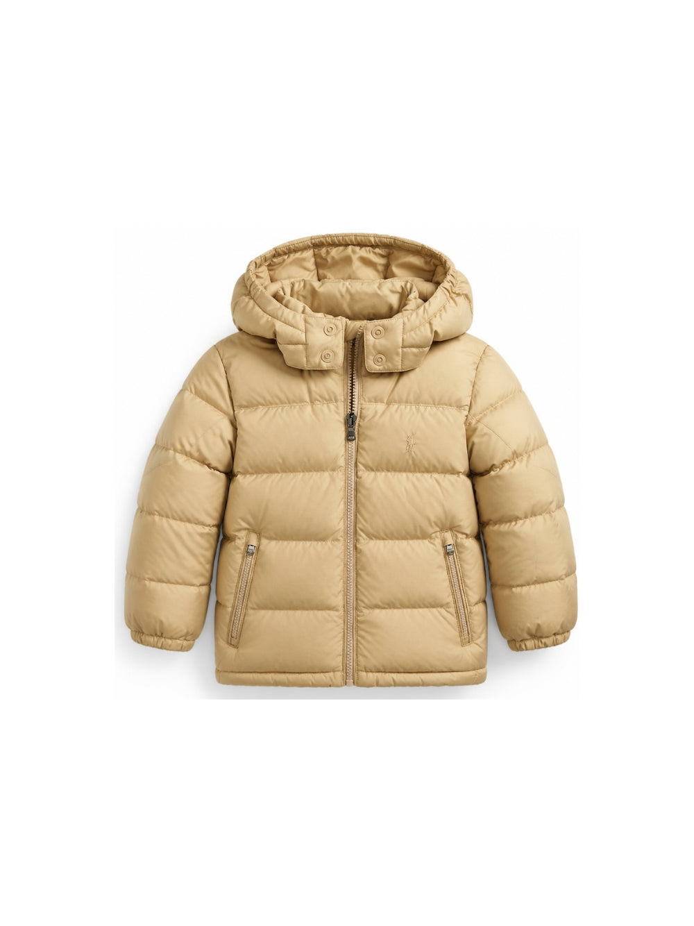 Piumino per bambino Polo Ralph Lauren Kids beige con caratteristico motivo Polo Pony 322969861 003 Ralph Lauren kids 