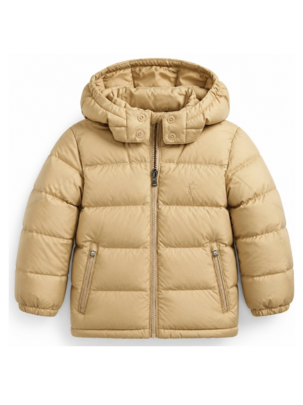 Piumino per bambino Polo Ralph Lauren Kids beige con caratteristico motivo Polo Pony 322969861 003 Ralph Lauren kids 