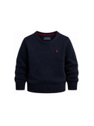 Maglione per bambino Polo Ralph Lauren Kids blu con caratteristico motivo Polo Pony 322970429 005 Ralph Lauren kids 