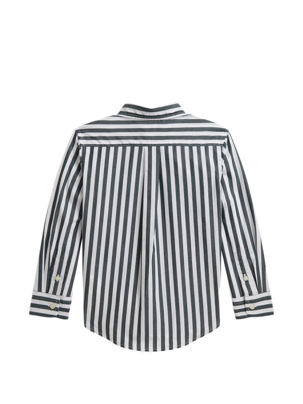 Camicia per bambino Ralph Lauren Kids verde con motivo a righe verticali 322979319 GREEN Ralph Lauren kids 