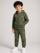 Felpa per bambino Polo Ralph Lauren Kids verde con motivo Polo Pony 322A95762 003 Ralph Lauren kids 