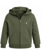 Felpa per bambino Polo Ralph Lauren Kids verde con motivo Polo Pony 322A95762 003 Ralph Lauren kids 
