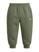 Pantaloni sportivi per bambino Polo Ralph Lauren Kids verde con logo ricamato 322A95764 002 Ralph Lauren kids 