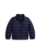 Giubbino per bambino Polo Ralph Lauren KIds blu con logo Polo Pony 322B15066 001 Ralph Lauren kids 
