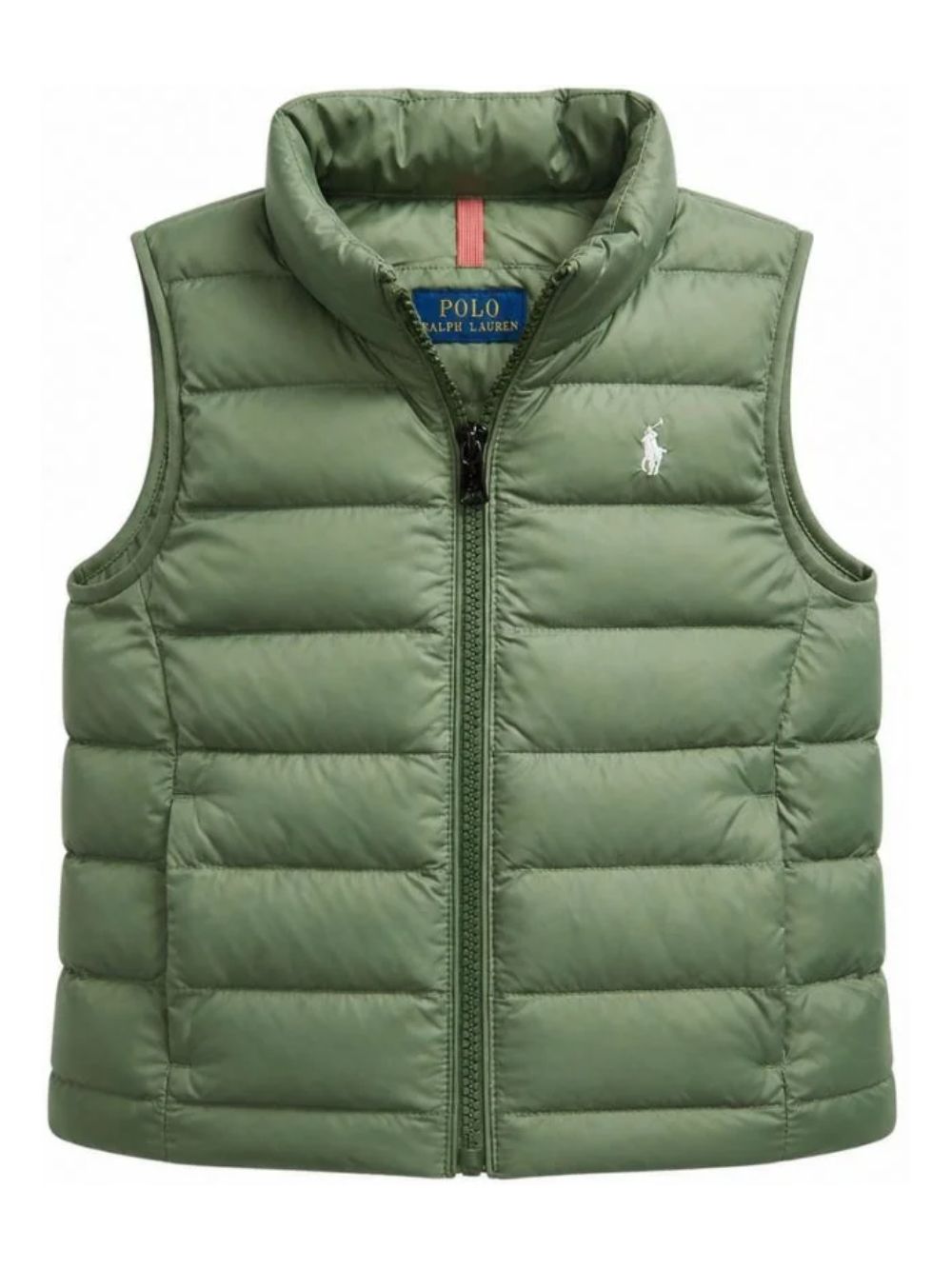 Gilet per bambino Polo Ralph Lauren Kids verde con logo Polo Pony 322B15067 003 Ralph Lauren kids 