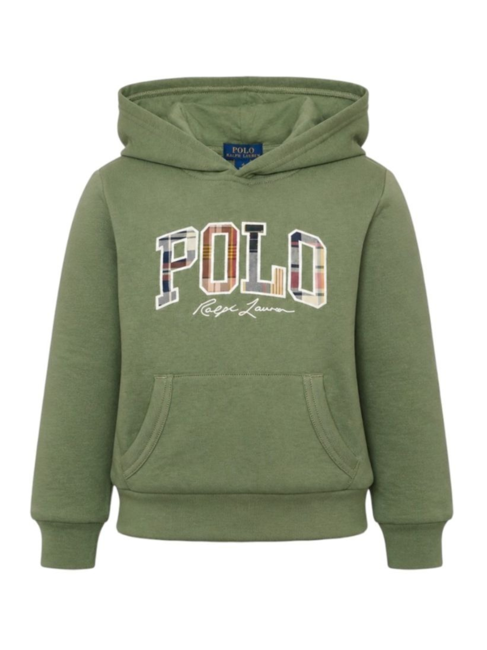 Felpa per bambino Polo Ralph Lauren Kids verde con logo applicato 322B18465 002 Ralph Lauren kids 