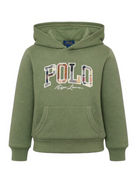 Felpa per bambino Polo Ralph Lauren Kids verde con logo applicato 322B18465 002 Ralph Lauren kids 