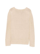 Maglione per bambino Polo Ralph Lauren Kids beige con ricamo bandiera 322B18575 001 Ralph Lauren kids 