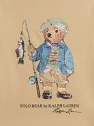 T-shirt per bambino Polo Ralph Lauren Kids beige con motivo Polo Bear 322B20172 001 Ralph Lauren kids 