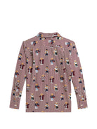 Camicia per bambino Ralph Lauren Kids rossa con stampa orsetti all-over 322B24620 001 Ralph Lauren kids 
