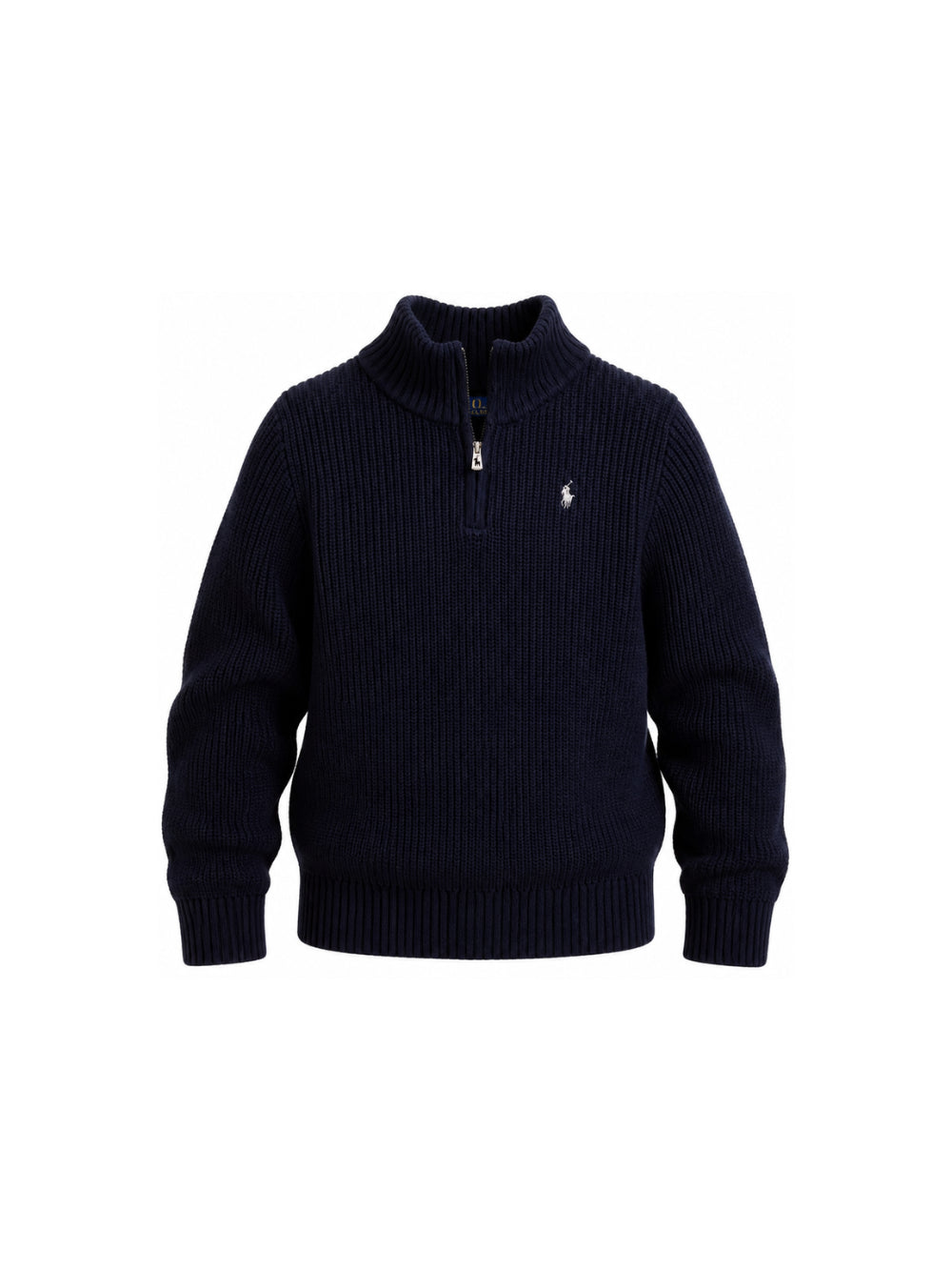 Maglione per bambino Polo Ralph Lauren Kids blu con collo alto 322B26119 NAVY Ralph Lauren kids 