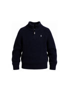 Maglione per bambino Polo Ralph Lauren Kids blu con collo alto 322B26119 NAVY Ralph Lauren kids 