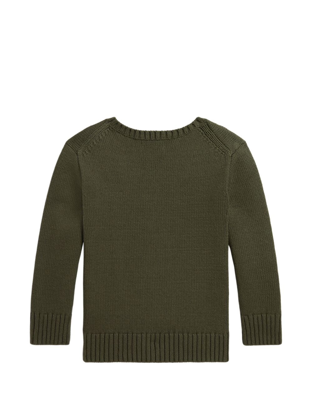 Maglione per bambino Polo Ralph Lauren Kids verde con motivo Polo Bear 322B26124 001 Ralph Lauren kids 