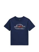 T-shirt per bambino Polo Ralph Lauren Kids blu con stampa grafica 322B26994 001 Ralph Lauren kids 
