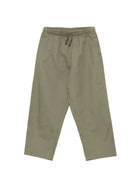 Pantaloni per bambino Ralph Lauren Kids verde kaki con logo ricamato sul retro 322B27254 001 Ralph Lauren kids 