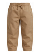 Pantaloni per bambino Ralph Lauren Kids marrone con logo ricamato sul retro 322B27254 002 Ralph Lauren kids 