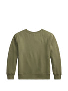 Felpa per bambino Polo Ralph Lauren Kids verde con stampa grafica Polo Bear 322B27294 001 Ralph Lauren kids 