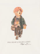 T-shirt per bambino Polo Ralph Lauren Kids bianca con stampa grafica 322B27298 002 Ralph Lauren kids 