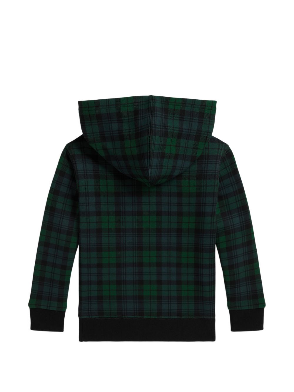 Felpa per bambino Polo Ralph Lauren Kids verde con design tartan 322B28146 001 Ralph Lauren kids 