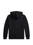 Felpa per bambino Polo Ralph Lauren Kids nera con stampa Polo Bear sul davanti 322B29158 001 Ralph Lauren kids 