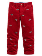 Pantaloni per bambino Polo Ralph Lauren Kids rosso in velluto a coste 322B29523 001 Ralph Lauren kids 