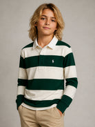 T-shirt per bambino Polo Ralph Lauren Kids multicolore con design a righe 323932280 506 Ralph Lauren kids 