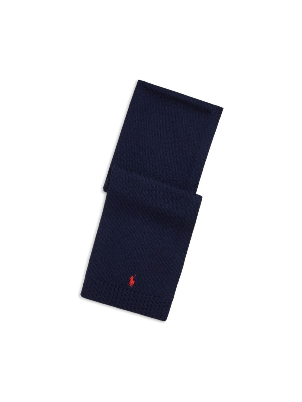 Sciarpa per bambino Polo Ralph Lauren Kids blu con motivo ricamato Polo Pony 323953205 001 Ralph Lauren kids 