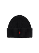 Cappello per bambino Polo Ralph Lauren Kids nero con motivo Polo Pony ricamato 323980663 003 Ralph Lauren kids 