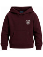 Felpa per bambino Polo Ralph Lauren Kids rossa con logo ricamato sul davanti 323B27301 002 Ralph Lauren kids 