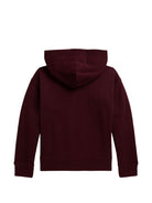 Felpa per bambino Polo Ralph Lauren Kids rossa con logo ricamato sul davanti 323B27301 002 Ralph Lauren kids 