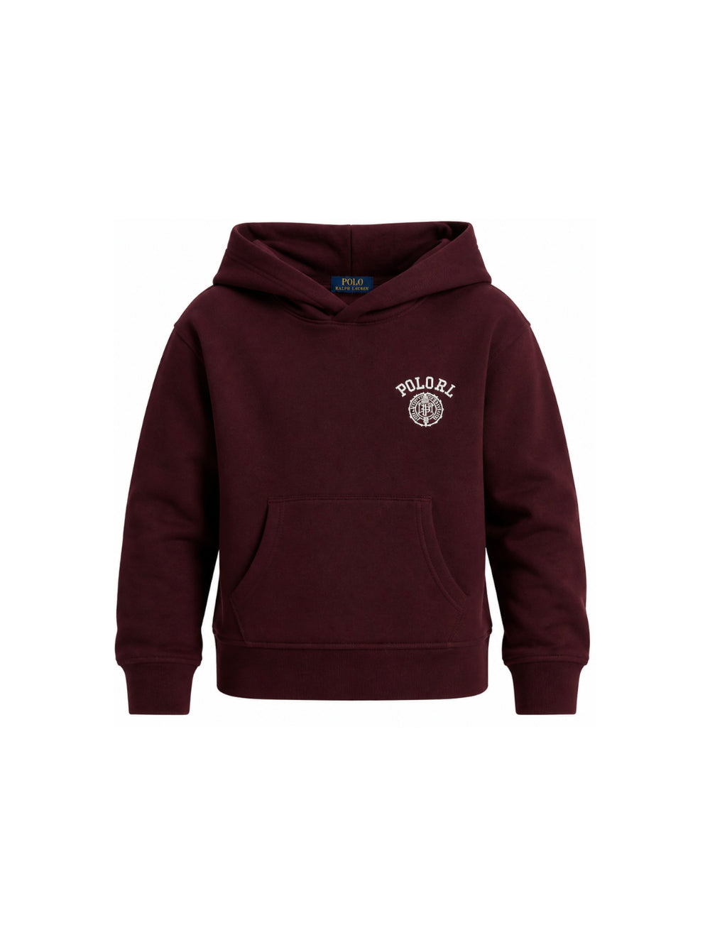 Felpa per bambino Polo Ralph Lauren Kids rossa con logo ricamato sul davanti 323B27301 002 Ralph Lauren kids 