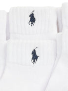 Set di sei paia di calzini per neonati Polo Ralph Lauren Kids bianchi con logo ricamato sul davanti 441974057 001 Ralph Lauren kids 