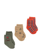 Calzini per neonati Polo Ralph Lauren Kids multicolor set di (3 pezzi) 441P19555 001 Ralph Lauren kids 
